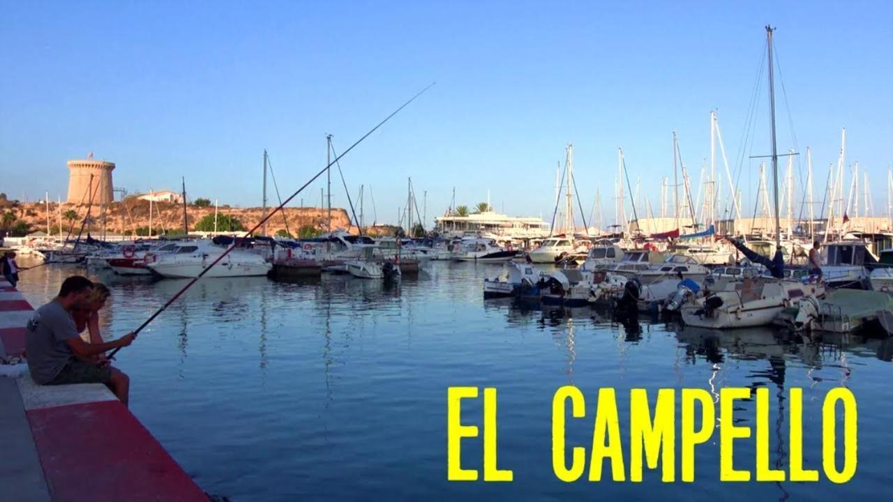 אל קאמפיו Sunny Duplex In Front Of Campello Beach מראה חיצוני תמונה